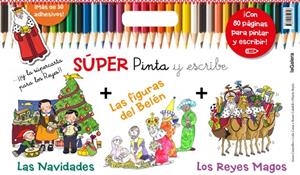 Súper Pinta y escribe las Navidades 2 | 9788424649746 | Canyelles, Anna; Casas, Lola | Librería Castillón - Comprar libros online Aragón, Barbastro