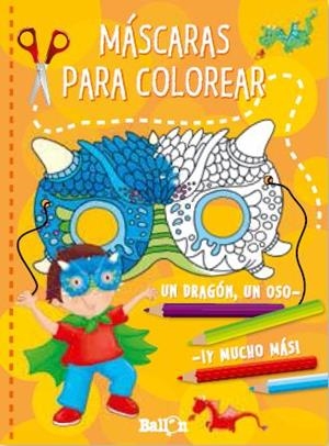 MASCARAS PARA COLOREAR (NARANJA) | 9789037493931 | VV.AA | Librería Castillón - Comprar libros online Aragón, Barbastro