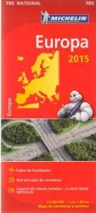 MAPA MICHELIN 705 EUROPA ED.2015 | 9782067199866 | VV.AA. | Librería Castillón - Comprar libros online Aragón, Barbastro