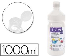 TEMPERA LIQUIDA LIDERPAPEL ESCOLAR 1000ML BLANCO 59213 | 8006919012037 | Librería Castillón - Comprar libros online Aragón, Barbastro