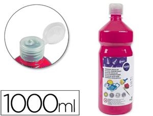 TEMPERA LIQUIDA LIDERPAPEL ESCOLAR 1000ML FUCSIA 59218 | 8006919062032 | Librería Castillón - Comprar libros online Aragón, Barbastro