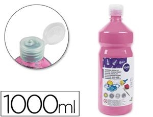 TEMPERA LIQUIDA LIDERPAPEL ESCOLAR 1000ML ROSA 59219 | 8006919132032 | Librería Castillón - Comprar libros online Aragón, Barbastro