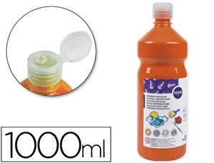 TEMPERA LIQUIDA LIDERPAPEL ESCOLAR 1000ML NARANJA 59216 | 8423473592162 | Librería Castillón - Comprar libros online Aragón, Barbastro