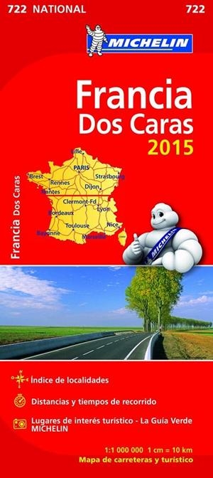Mapa National Francia (doble cara) | 9782067199033 | Varios autores | Librería Castillón - Comprar libros online Aragón, Barbastro