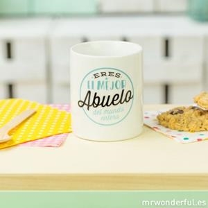TAZA ERES EL MEJOR ABUELO DEL MUNDO ENTERO | 8436547186617 | MR WONDERFUL | Librería Castillón - Comprar libros online Aragón, Barbastro