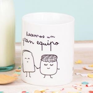 TAZA HACEMOS UN GRAN EQUIPO | 8436547180011 | MR WONDERFUL | Librería Castillón - Comprar libros online Aragón, Barbastro