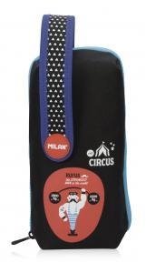 PLUMIER CON 4 ESTUCHES MULTIPENCILCASE MILAN CIRCUS II CONTE AZUL 08872CRBR | 8411574056676 | Librería Castillón - Comprar libros online Aragón, Barbastro