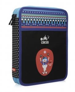 PLUMIER DOS PISOS GRANDE MILAN CIRCUS II AZUL 081274KCRBT | 8411574056690 | Librería Castillón - Comprar libros online Aragón, Barbastro
