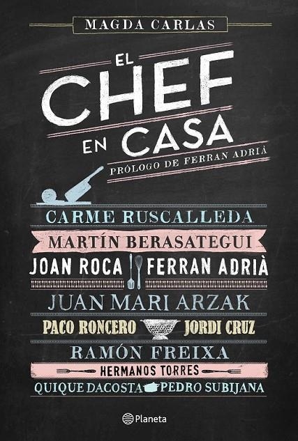 El chef en casa | 9788408138235 | Magda Carlas | Librería Castillón - Comprar libros online Aragón, Barbastro