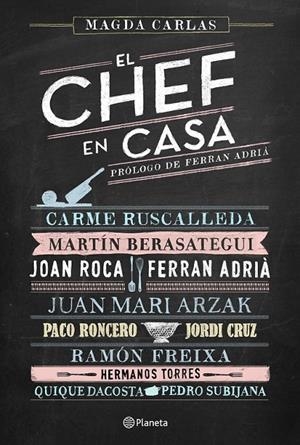 El chef en casa | 9788408138235 | Magda Carlas | Librería Castillón - Comprar libros online Aragón, Barbastro