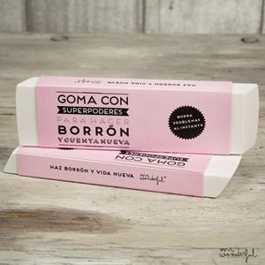 GOMA CON SUPERPODERES PARA HACER BORRON Y CUENTA NUEVA | 8436547182091 | MR WONDERFUL | Librería Castillón - Comprar libros online Aragón, Barbastro