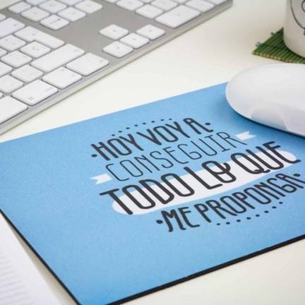 ALFOMBRILLA PARA RATON HOY VOY A CONSEGUIR TODO LO QUE ME PROPONGA | 8436547180721 | MR WONDERFUL | Librería Castillón - Comprar libros online Aragón, Barbastro