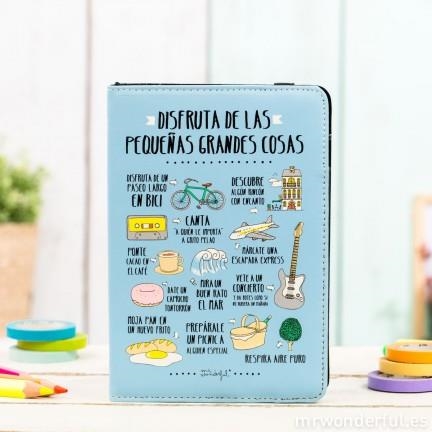 FUNDA EBOOK DE 6' DISFRUTA DE LAS PEQUEÑAS COSAS | 8426801124233 | MR WONDERFUL | Librería Castillón - Comprar libros online Aragón, Barbastro