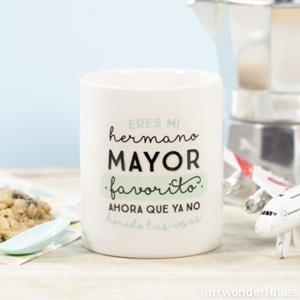 TAZA ERES MI HERMANO MAYOR FAVORITO | 8436547188567 | MR WONDERFUL | Librería Castillón - Comprar libros online Aragón, Barbastro