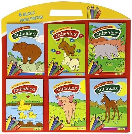 Mi bloc para pintar animales | 9783849905088 | AA.VV | Librería Castillón - Comprar libros online Aragón, Barbastro