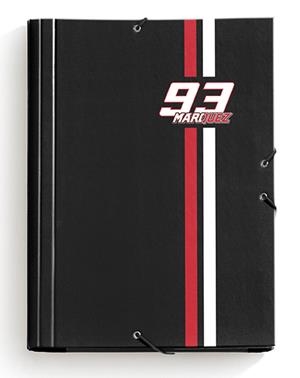 CARPETA SOLAPAS Fº MARC MARQUEZ 93  NEGRO 20723 | 8422593207239 | Librería Castillón - Comprar libros online Aragón, Barbastro