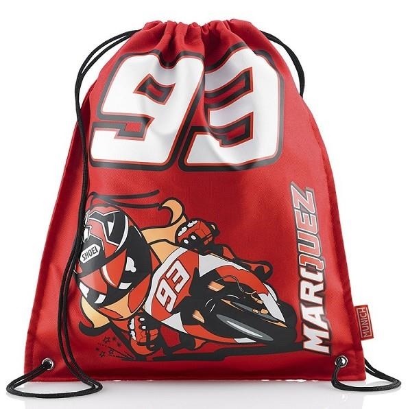 BOLSA SACO ROJA MARC MARQUEZ 93 18158 | 8422593181584 | Librería Castillón - Comprar libros online Aragón, Barbastro