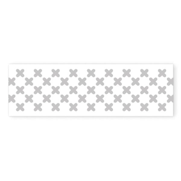 WASHI TAPE 15MMX10M CRUZ GRIS | 8413623712281 | Librería Castillón - Comprar libros online Aragón, Barbastro