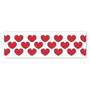 WASHI TAPE 15MMX10M CORAZONES ROJOS | 8413623712397 | Librería Castillón - Comprar libros online Aragón, Barbastro
