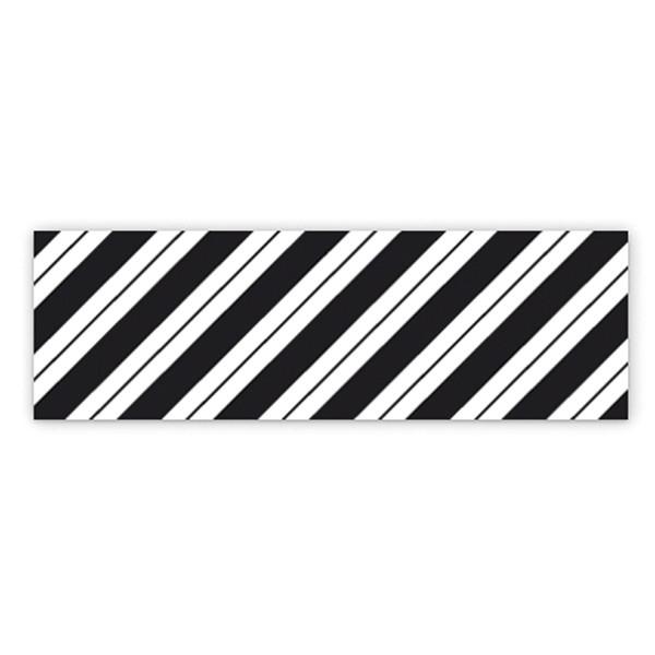 WASHI TAPE 15MMX10M BANDAS NEGRAS | 8413623712366 | Librería Castillón - Comprar libros online Aragón, Barbastro