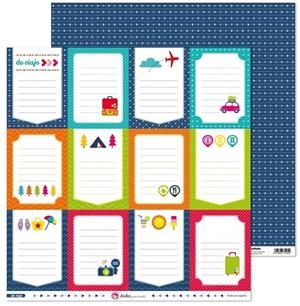 PAPEL SCRAP 30,5X30,5CM DE VIAJE TARJETAS | 8413623714254 | Librería Castillón - Comprar libros online Aragón, Barbastro