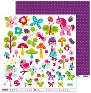 PAPEL SCRAP 30,5X30,5CM RECORTABLES FANTASIA | 8413623718207 | Librería Castillón - Comprar libros online Aragón, Barbastro