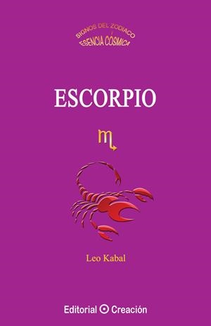 Escorpio | 9788415676331 | Kabal, Leo | Librería Castillón - Comprar libros online Aragón, Barbastro
