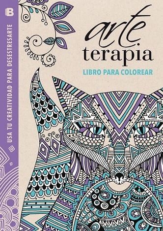 Arte terapia (violeta) | 9788466655422 | Merritt; Davies; Wilde | Librería Castillón - Comprar libros online Aragón, Barbastro