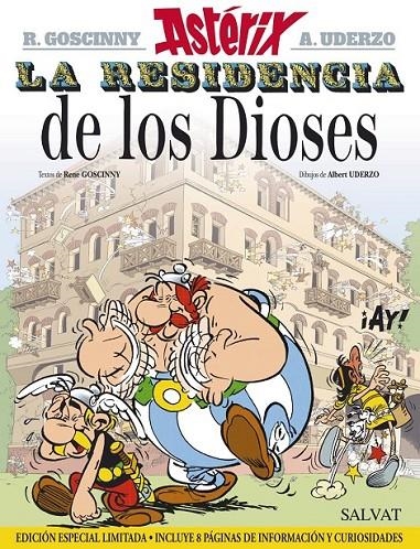 La Residencia de los Dioses. Edición 2015 - Astrix 17 | 9788469604168 | Goscinny, René | Librería Castillón - Comprar libros online Aragón, Barbastro
