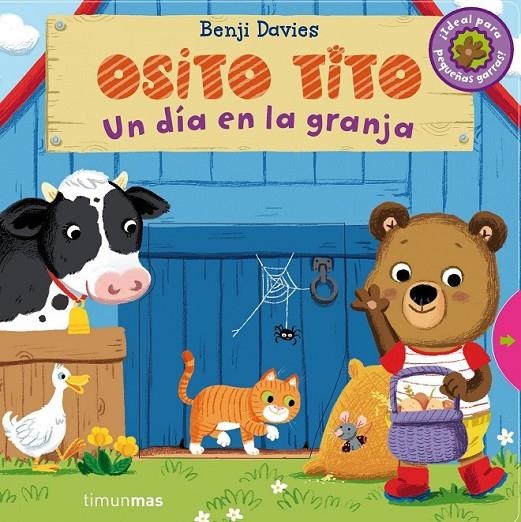 Osito Tito. Un día en la granja | 9788408128366 | Benji Davies | Librería Castillón - Comprar libros online Aragón, Barbastro