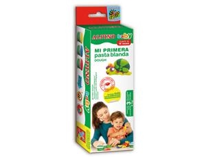 ALPINO BABY : MI PRIMERA PASTA BLANDA DOUGH : PACK 3 COLORES DE 75GR DP000125 | 8413240522232 | Librería Castillón - Comprar libros online Aragón, Barbastro
