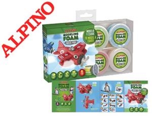 Pasta para modelar alpino metal modeling foam pack de 8 botes de 45 ml. + ojos saltones + guia paso a paso DP000158 | 8413240564829 | Librería Castillón - Comprar libros online Aragón, Barbastro