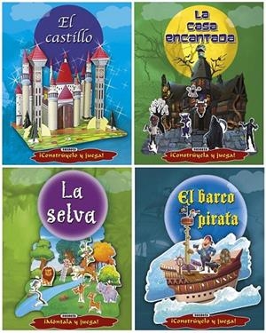 Construye y juega (4 títulos) | 9788467738254 | Susaeta, Equipo | Librería Castillón - Comprar libros online Aragón, Barbastro
