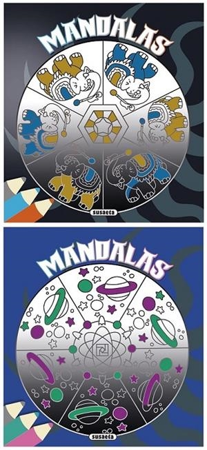 Mandalas (2 títulos) | 9788467742084 | Susaeta, Equipo | Librería Castillón - Comprar libros online Aragón, Barbastro