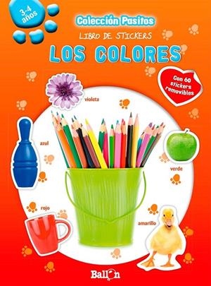 Los colores - Pasitos libro de stickers | 9789037496406 | Ballon | Librería Castillón - Comprar libros online Aragón, Barbastro