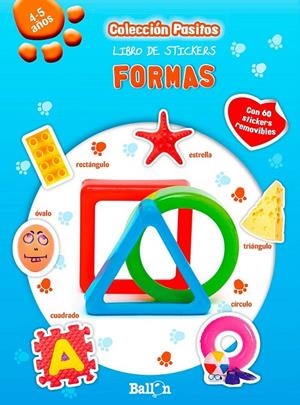 Formas - Pasitos libro de stickers | 9789037496420 | Ballon | Librería Castillón - Comprar libros online Aragón, Barbastro
