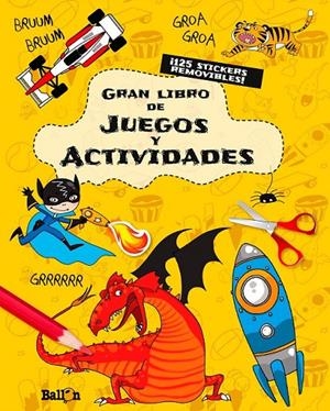 gran libro de juegos y actividades - Amarillo | 9789037496987 | Ballon | Librería Castillón - Comprar libros online Aragón, Barbastro