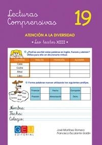 Lecturas comprensivas 19 | 9788415953593 | Martínez Romero, José | Librería Castillón - Comprar libros online Aragón, Barbastro