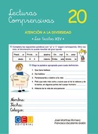 Lecturas comprensivas 20 | 9788415953609 | Martínez Romero, José | Librería Castillón - Comprar libros online Aragón, Barbastro