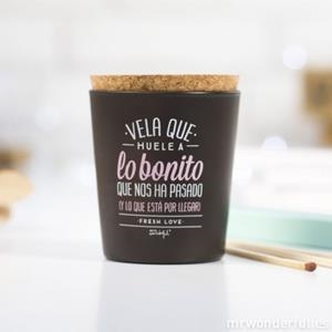 VELA QUE HUELE A LO BONITO QUE NOS HA PASADO (FRESH LOVE) | 8436547188529 | MR WONDERFUL | Librería Castillón - Comprar libros online Aragón, Barbastro