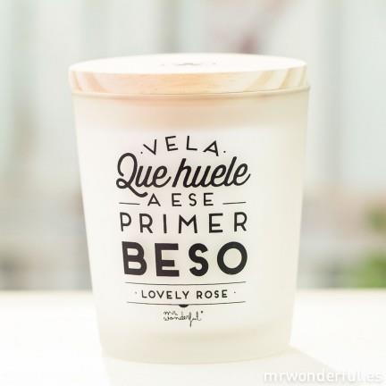 VELA QUE HUELE A PRIMER BESO (LOVELY ROSE) | 8436547185900 | MR WONDERFUL | Librería Castillón - Comprar libros online Aragón, Barbastro