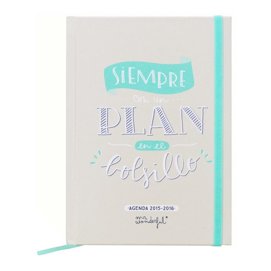 AGENDA MR WONDERFUL BOLSILLO 2015 2016 | 8436547191239 | MR WONDERFUL | Librería Castillón - Comprar libros online Aragón, Barbastro