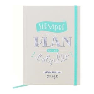 AGENDA MR WONDERFUL BOLSILLO 2015 2016 | 8436547191239 | MR WONDERFUL | Librería Castillón - Comprar libros online Aragón, Barbastro