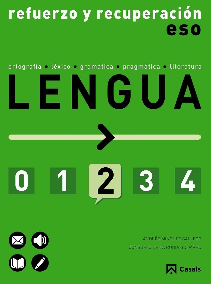Refuerzo y recuperación de Lengua 2 ESO (2015) | 9788421857526 | Minguez Gallego, Andrés | Librería Castillón - Comprar libros online Aragón, Barbastro