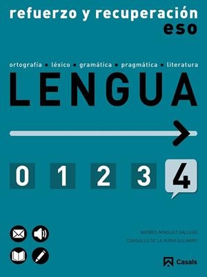 Refuerzo y recuperación de Lengua 4 ESO (2015) | 9788421857533 | Minguez Gallego, Andres; De la Rubia Guijarro, Consuelo | Librería Castillón - Comprar libros online Aragón, Barbastro