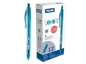 BOLIGRAFO MILAN P1 LOOK AZUL | 8411574052098 | Librería Castillón - Comprar libros online Aragón, Barbastro