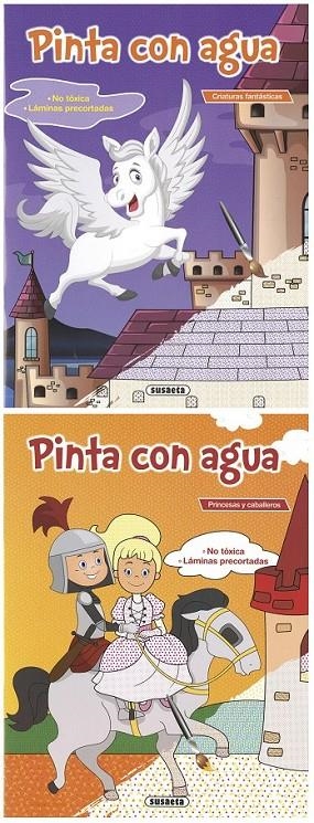 Pinta con agua (2 títulos) | 9788467743388 | Susaeta, Equipo | Librería Castillón - Comprar libros online Aragón, Barbastro