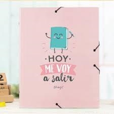 CARPETA WONDERFUL CON ANILLAS HOJAS Y GOMA HOY ME VOY A SALIR | 8436547190843 | MR WONDERFUL | Librería Castillón - Comprar libros online Aragón, Barbastro