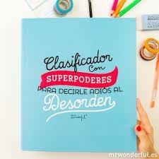 CLASIFICADOR WONDERFUL CON SUPERPODERES PARA  | 8436547190980 | MR WONDERFUL | Librería Castillón - Comprar libros online Aragón, Barbastro