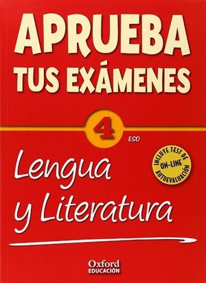 Aprueba tus Exámenes: Lengua Castellana y Literatura 4º ESO Pack: Cuaderno Test ED.2014 | 9788467385939 | José Manuel González Bernal/M.ª Teresa Bouza Álvarez/José Luis Pérez Fuente/Alicia Romeu Rodríguez | Librería Castillón - Comprar libros online Aragón, Barbastro